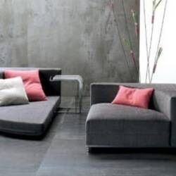 Nesting : The Round Convertible Sleeper Sofa by Saba Italia