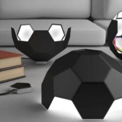 Nomad OLED Lamp Reunites Your Passion for Soccer and Light