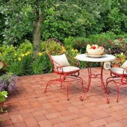 outdoor garden furniture iron