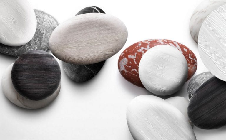 super modern poolside tables