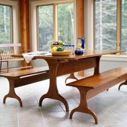 shaker furniture dining table and chairs