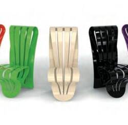 The Leaf Collection Chair and Table Look Like Candy for Your Garden