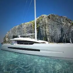 The Luxurious Interior of the Privilege 1000 Catamaran