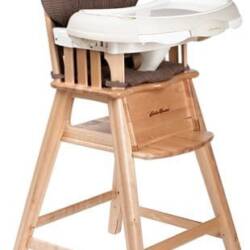 tradtional Wood Baby High Chair