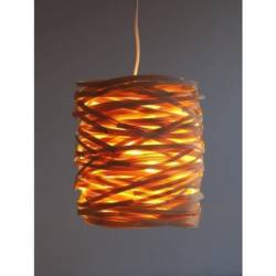 wooden pendant lighting